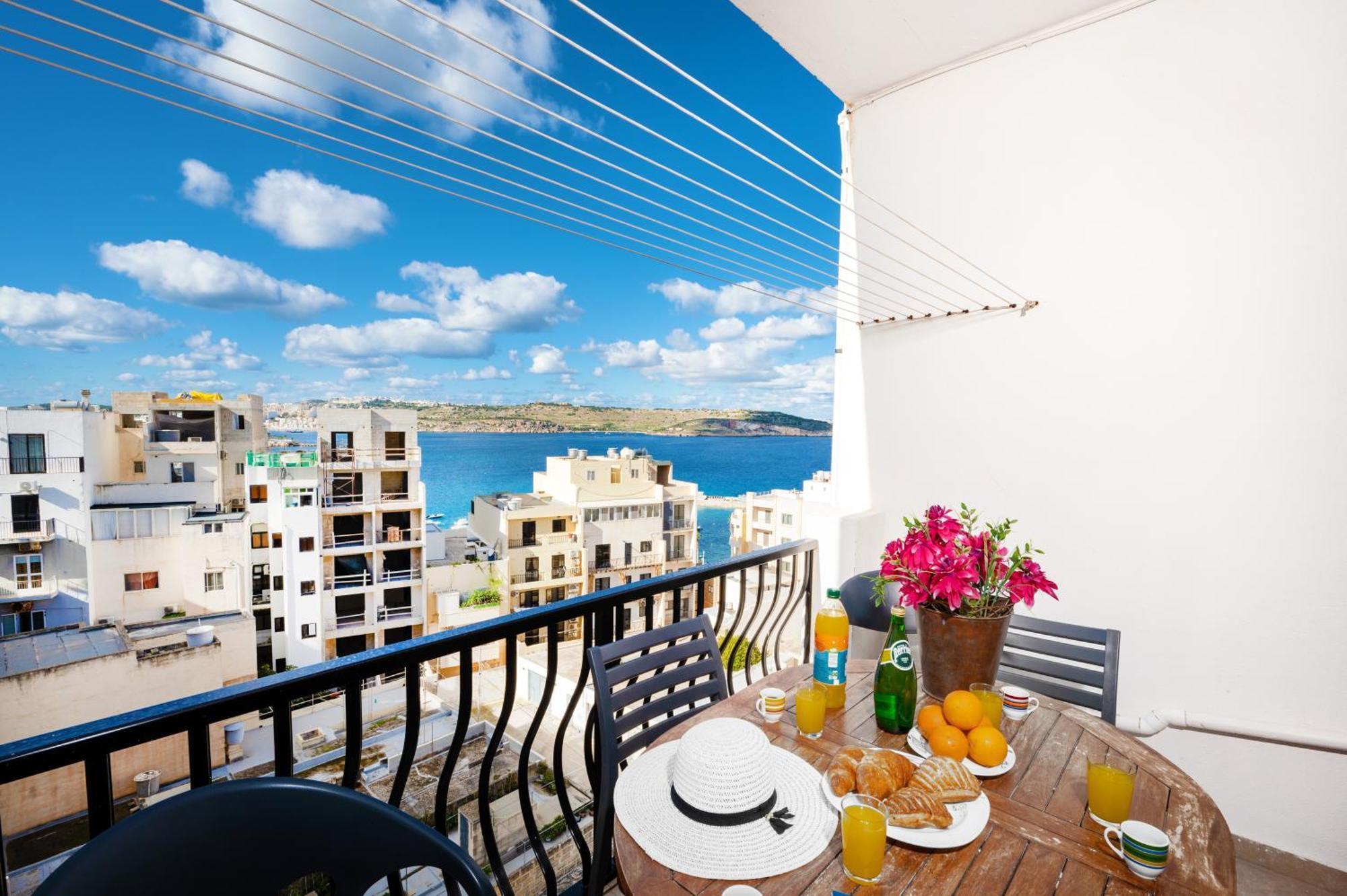 Seashells Apartments With Terrace, Just Off The Seafront In Bugibba - By Getawaysmalta St. Paul's Bay Exterior foto