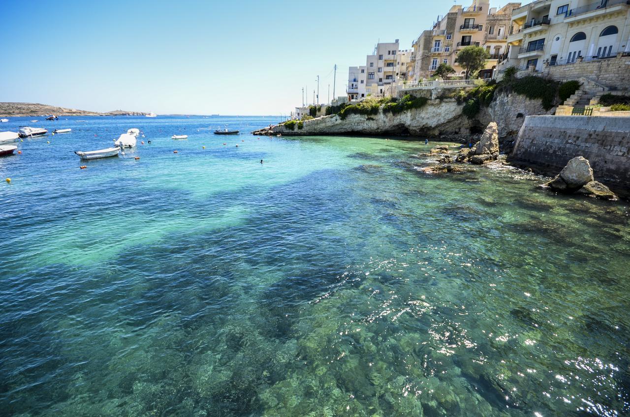 Seashells Apartments With Terrace, Just Off The Seafront In Bugibba - By Getawaysmalta St. Paul's Bay Exterior foto
